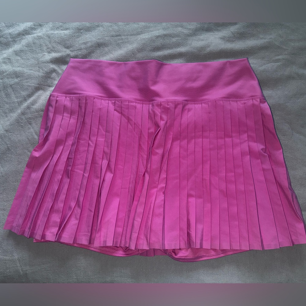 Pink Pleated Tennis Skirt
